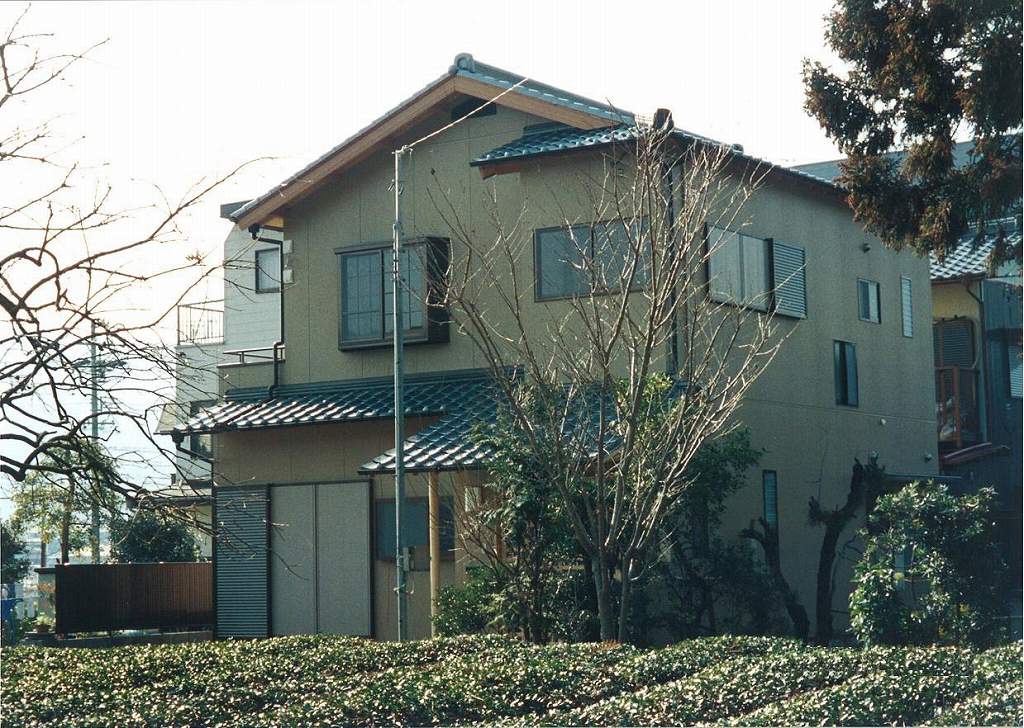 無垢の板壁を使った家　静岡市葵区K様邸【やねきハウスの新築注文住宅】：外観