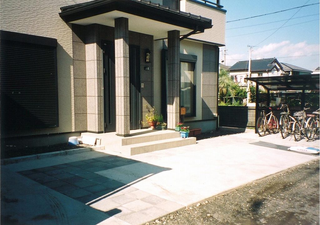 外観のデザインバランスを考えた家　静岡市駿河区K様邸【やねきハウスの新築注文住宅】：外観