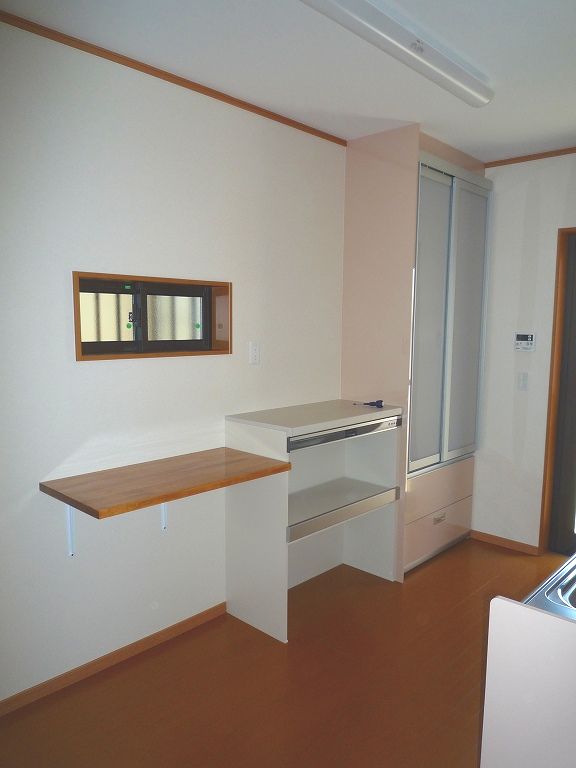 奥に長い土地を考慮した家　静岡市駿河区T様邸【やねきハウスの新築注文住宅】：キッチン