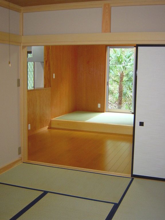 ウォールアクセサリーを装着した家　静岡市葵区M様邸【やねきハウスの新築注文住宅】：和室