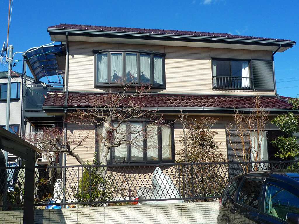 外壁リフォーム【やねきハウスのリフォーム】：外観