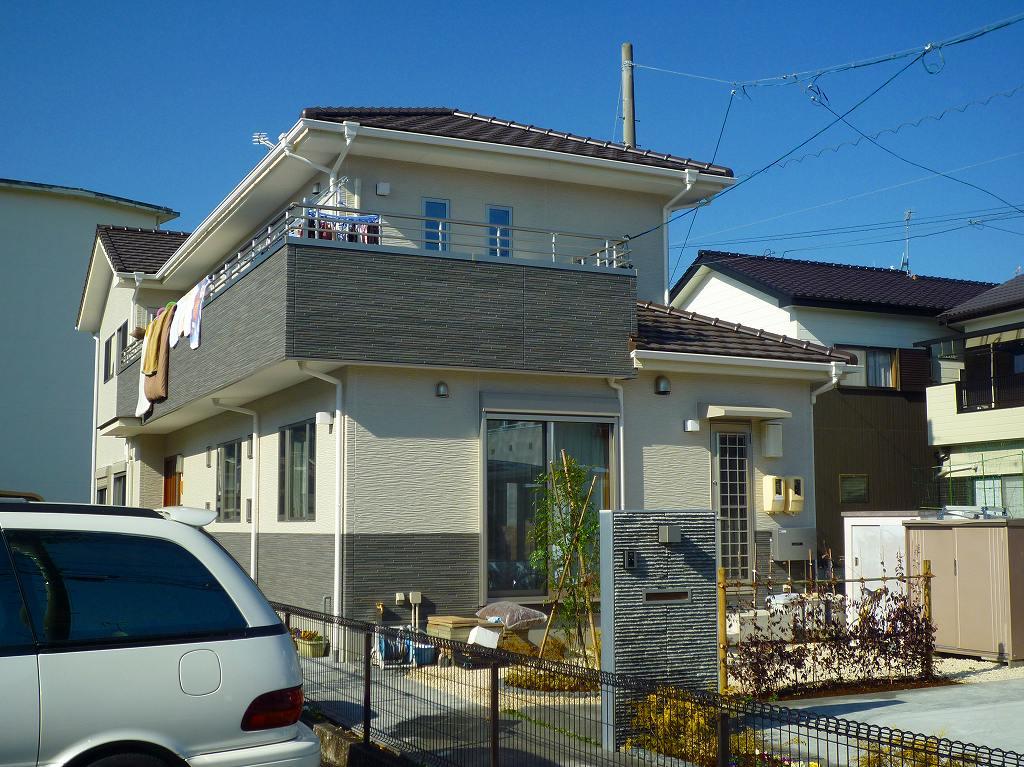 中古住宅購入リノベ【やねきハウスのリフォーム】：新築外観