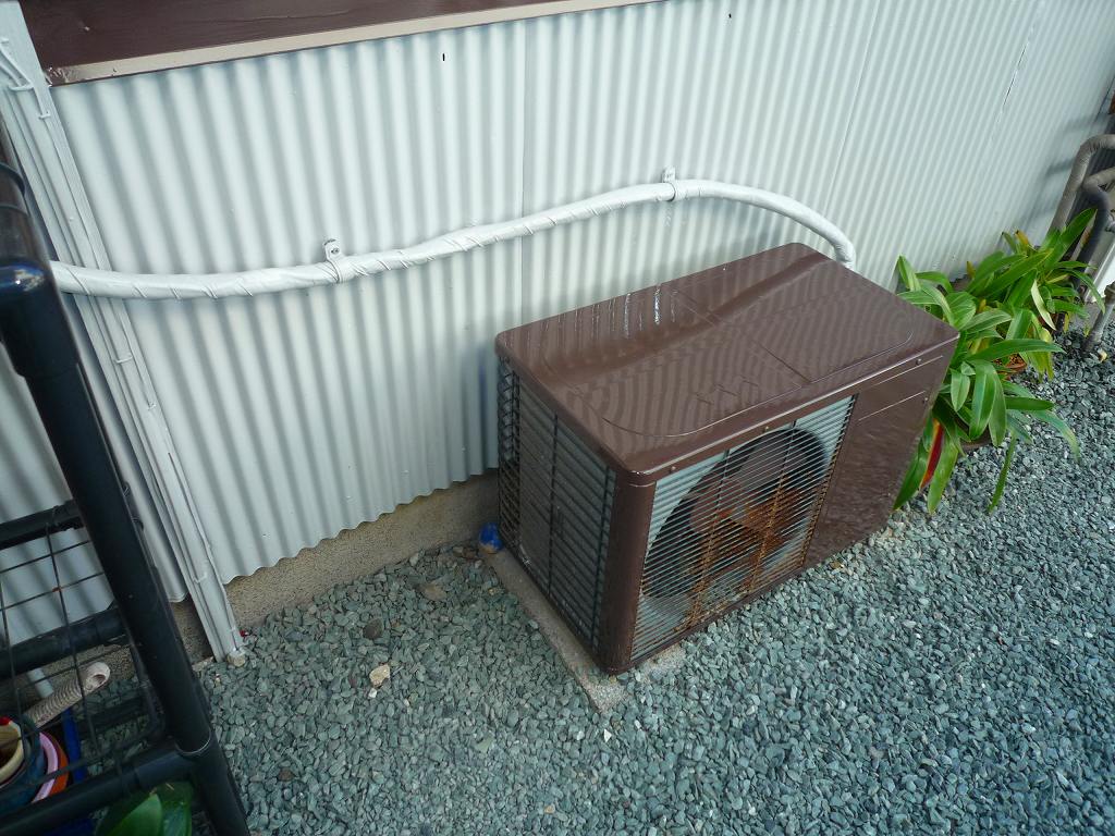平屋屋根外壁リフォーム【やねきハウスのリフォーム】：エアコン