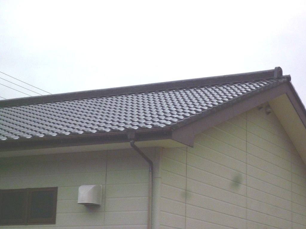 台風被害　瓦リフォーム【やねきハウスのリフォーム】：屋根