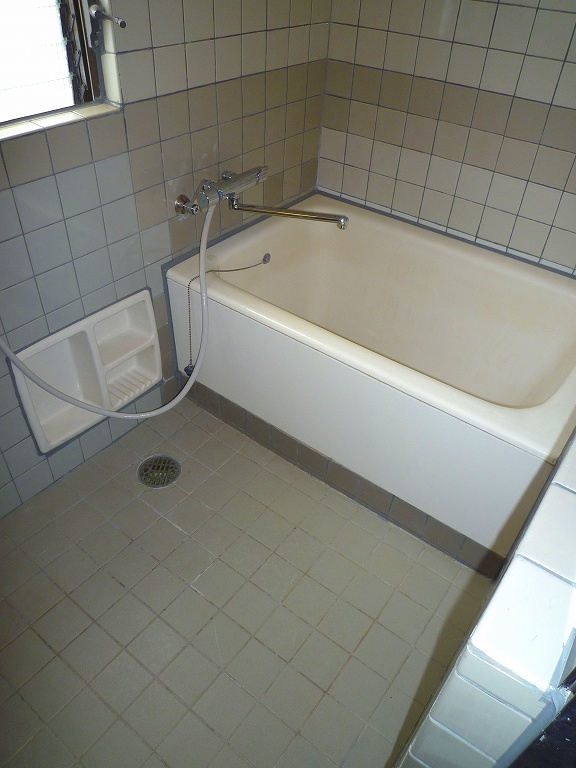 賃貸マンション退居に伴うリノベーション【やねきハウスのリフォーム】：浴室