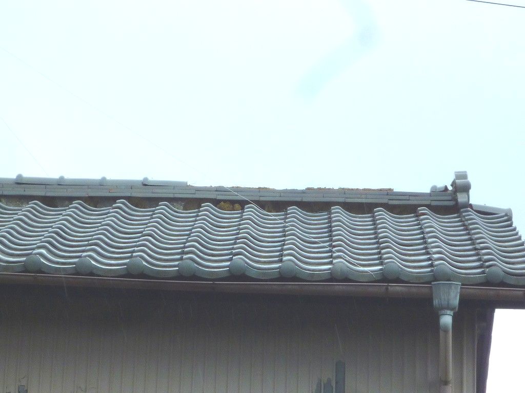 屋根瓦修理（台風被害）【やねきハウスのリフォーム】：屋根