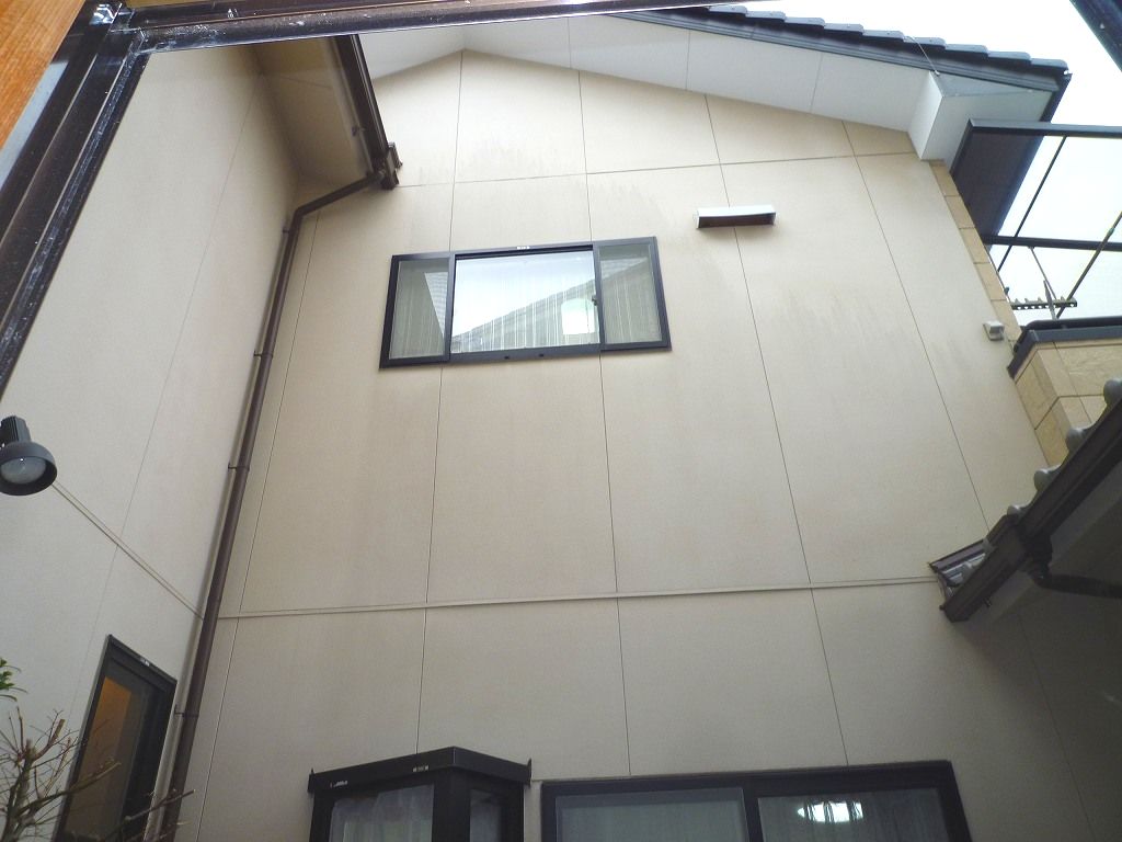 外壁エコリフォーム遮熱塗装【やねきハウスのリフォーム】：外壁