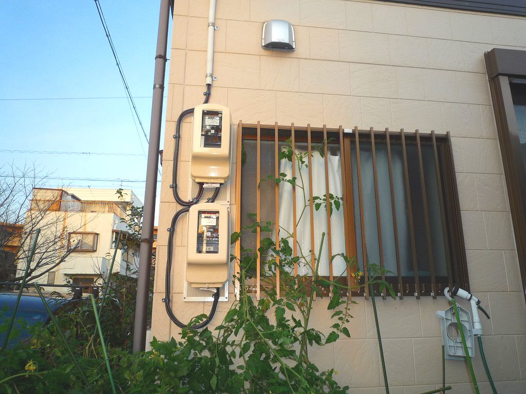 太陽光発電システム設置エコリフォーム【やねきハウスのリフォーム】：外壁