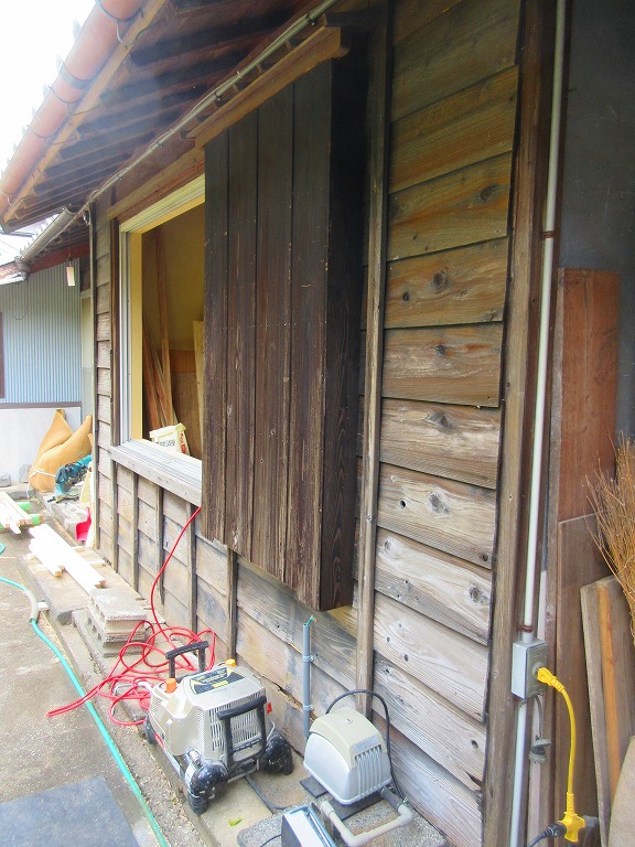 農家のお宅の和室改修【やねきハウスのリフォーム】：外壁