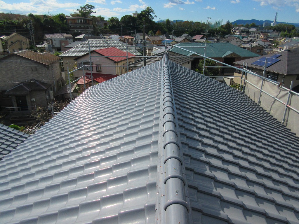 耐震を考えた屋根葺き替え工事【やねきハウスのリフォーム】：屋根