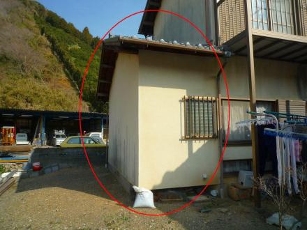 新築の為の減築【やねきハウスのリフォーム】（リフォーム前）