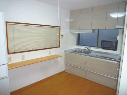 キッチンリフォーム　クリナップ　ラクエラ【やねきハウスのリフォーム】（リフォーム後）