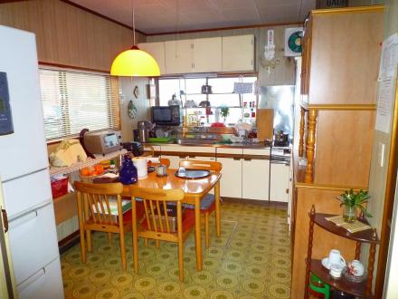 キッチンリフォーム　クリナップ　ラクエラ【やねきハウスのリフォーム】（リフォーム前）