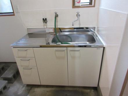 工場 流し台 リフォーム【やねきハウスのリフォーム】（リフォーム後）