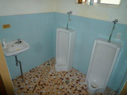 旧蕎麦屋から、イタリアンレストランへ改修(トイレ１)【やねきハウスのリフォーム】（リフォーム前）