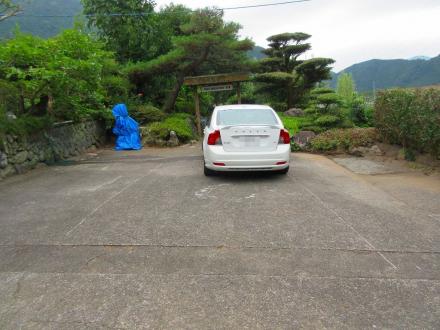 イタリアンレストラン修駐車場ライン引き【やねきハウスのリフォーム】（リフォーム前）