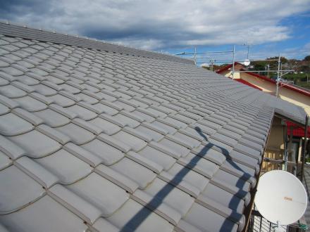 耐震を考えた屋根葺き替え工事【やねきハウスのリフォーム】（リフォーム前）