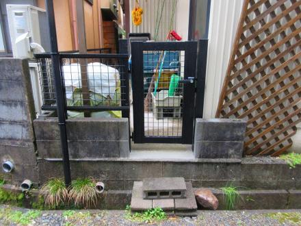 門扉設置（快適動線）【やねきハウスのリフォーム】（リフォーム後）