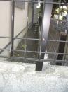 ブロックフェンス部分補修（リフォーム前）