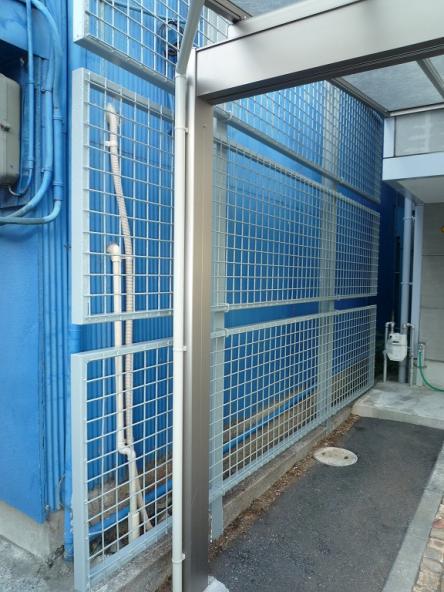 アルミフェンス塗替え工事【やねきハウスのリフォーム】（リフォーム後）