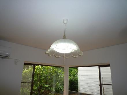 照明器具取付工事【やねきハウスのリフォーム】（リフォーム後）