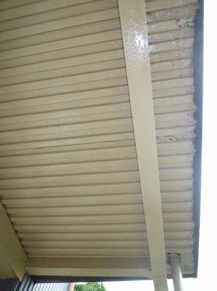 ベランダ塗装　ケレン錆止め油性塗装【やねきハウスのリフォーム】（リフォーム後）