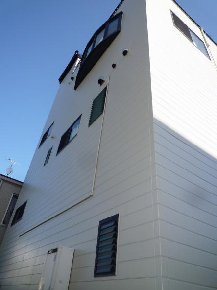 外壁塗装　水性シリコン塗装【やねきハウスのリフォーム】（リフォーム後）