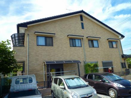 外壁クリア塗装リフォーム【やねきハウスのリフォーム】（リフォーム前）