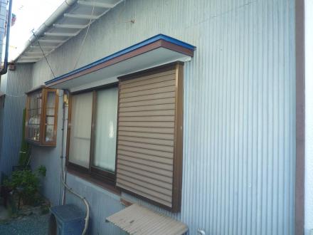 平屋の外壁塗装【やねきハウスのリフォーム】（リフォーム前）