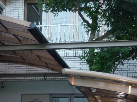 鋳物ベランダ手摺交換　【やねきハウスのリフォーム】（リフォーム前）