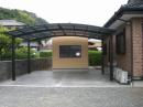 カーポート取付　ファインポートワイドＲ　ＬＩＸＩＬ（リフォーム後）