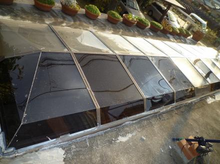 テラス屋根　部分張替え工事【やねきハウスのリフォーム】（リフォーム後）