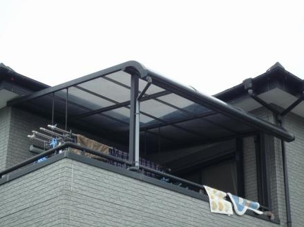 テラス屋根　張替え【やねきハウスのリフォーム】（リフォーム後）