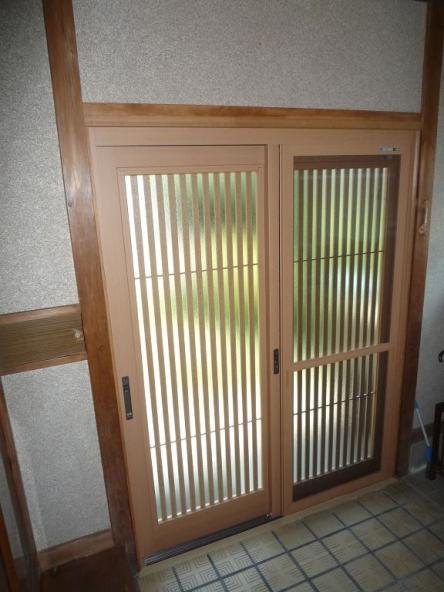 玄関のリフォーム【やねきハウスのリフォーム】（リフォーム後）