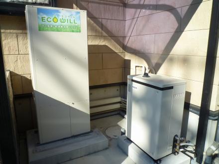 ガス発電「エコウィル」【やねきハウスのリフォーム】（リフォーム後）