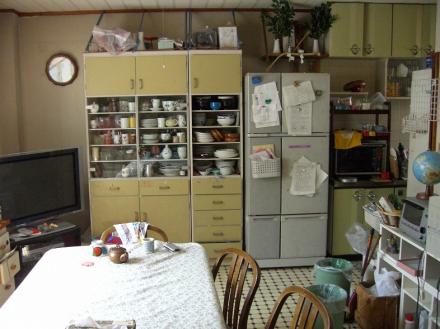 キッチン収納　タカラ　リテラ【やねきハウスのリフォーム】（リフォーム前）