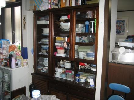 システムキッチン収納取り付け工事　クリナップクリンレディ【やねきハウスのリフォーム】（リフォーム前）