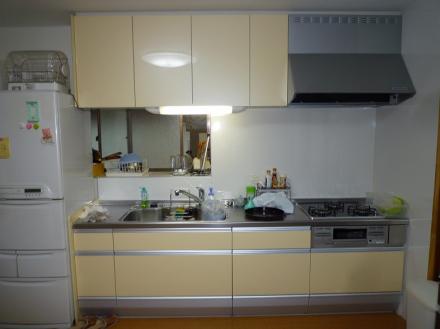 システムキッチン　クリナップ　クリンレディ【やねきハウスのリフォーム】（リフォーム後）