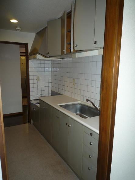 システムキッチン　クリナップ　コルティ【やねきハウスのリフォーム】（リフォーム前）