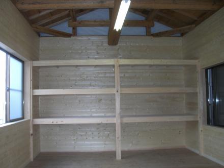 無垢板の壁【やねきハウスのリフォーム】（リフォーム後）