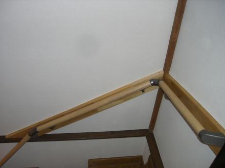 繊維壁から壁紙ｸﾛｽへの張替え　サンゲツ【やねきハウスのリフォーム】（リフォーム後）