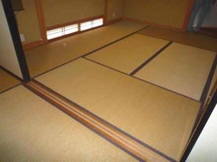 畳表替え【やねきハウスのリフォーム】（リフォーム前）