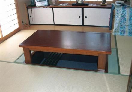 掘りごたつ取り付け【やねきハウスのリフォーム】（リフォーム後）