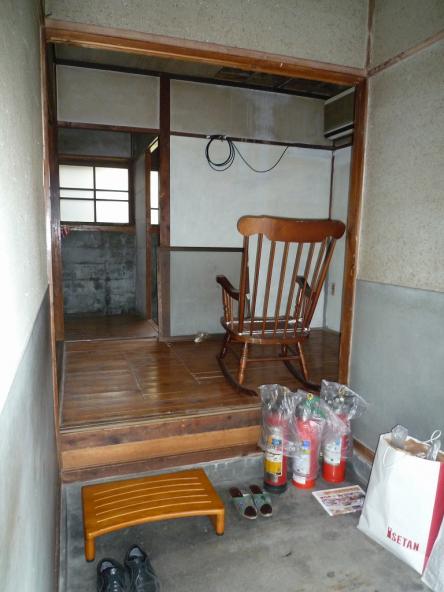 片開き戸の交換（NODA)【やねきハウスのリフォーム】（リフォーム前）