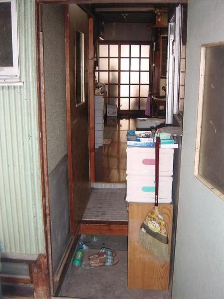 床の張替え及び室内リフォーム【やねきハウスのリフォーム】（リフォーム前）