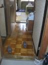 床の張替え（リフォーム前）