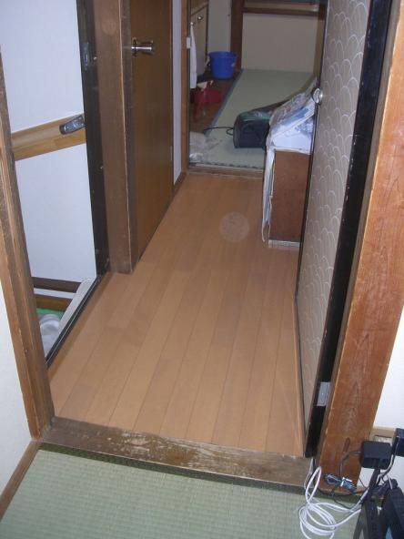 床の張替え【やねきハウスのリフォーム】（リフォーム後）