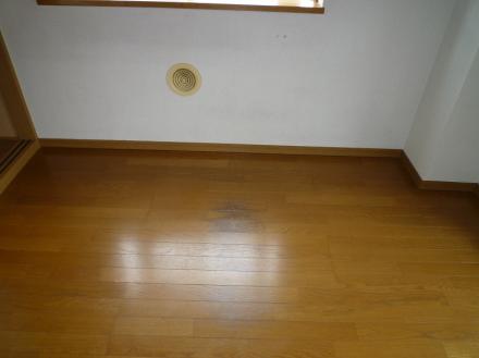 賃貸物件　室内部分的フローリング張替え【やねきハウスのリフォーム】（リフォーム前）