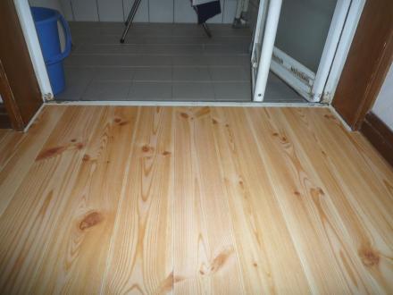 洗面脱衣室床腐り補修及びクッションフロア張替え工事【やねきハウスのリフォーム】（リフォーム後）