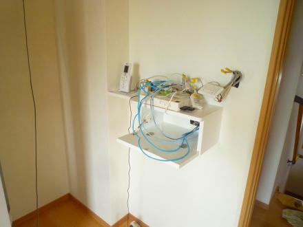 造作家具　家電収納【やねきハウスのリフォーム】（リフォーム前）
